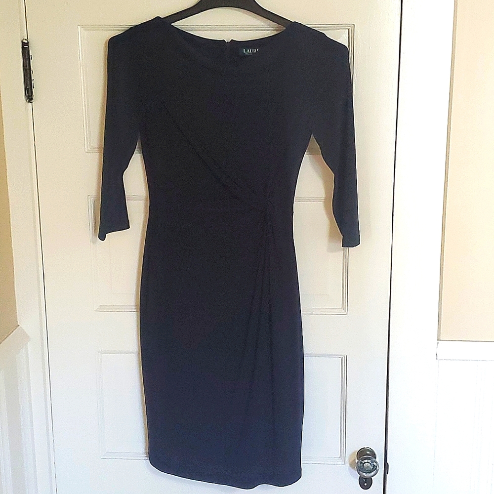 Ralph Lauren navy dress size 0